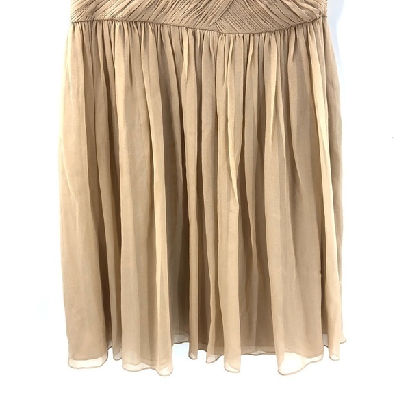 Tibi 100% Silk Dress 4 Chiffon One Shoulder Luxury Formal Wedding Fairy NEW $495 - Picture 4 of 13